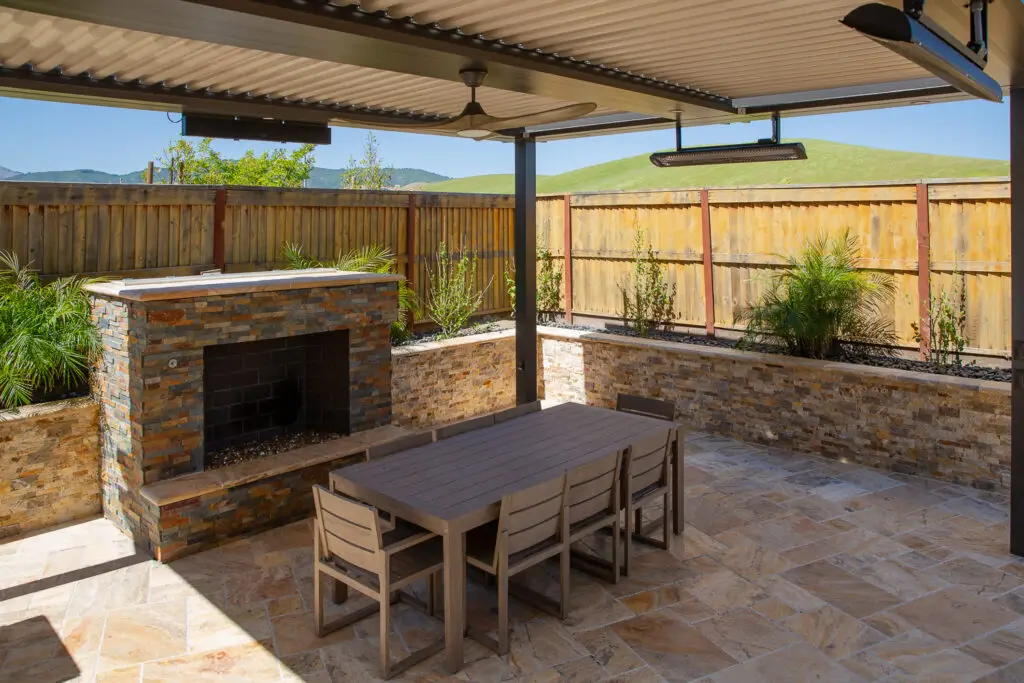 StruXure pergola project in Danville, CA