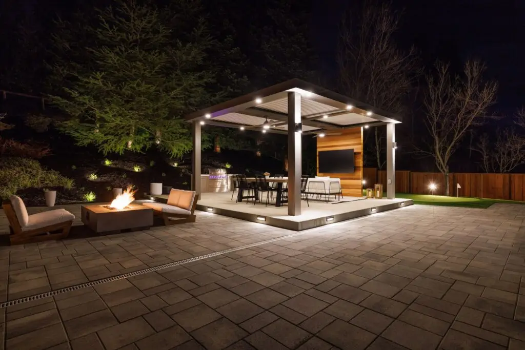 StruXure pergola project in Walnut Creek, CA